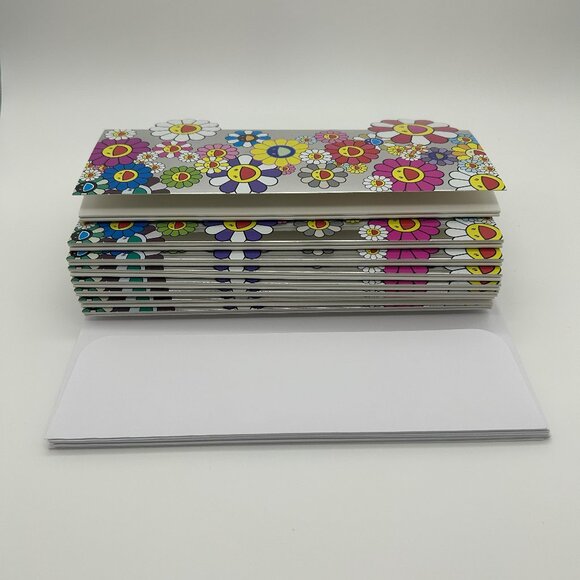 Takashi Murakami Holiday Cards OPEN BOX with 9 Cards - Picture 3 of 4